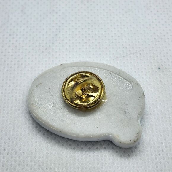 Vintage Jesus is the reason for the Season Ceramic Pin - Picture 3 of 3